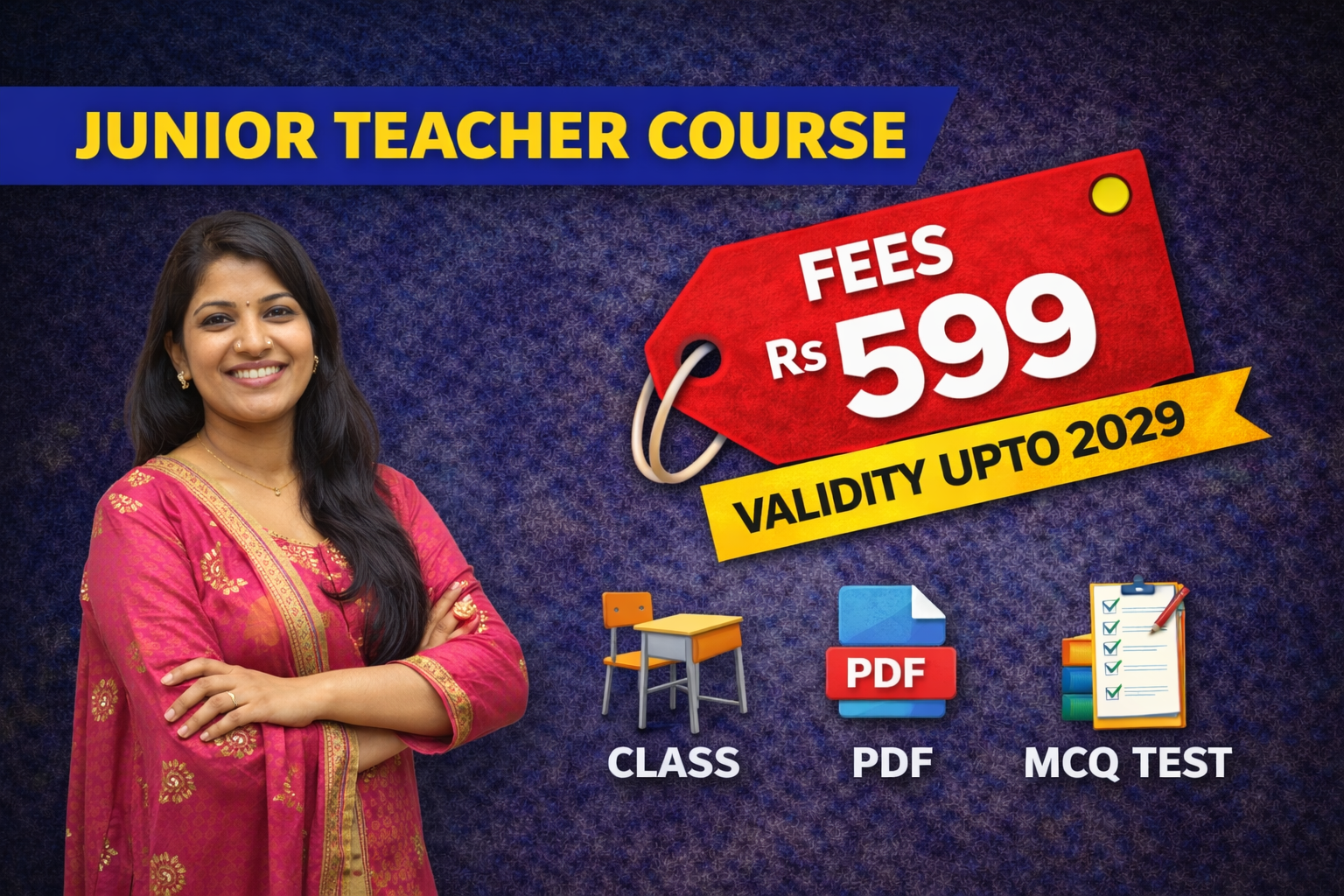 JTC-UPPER PRIMARY TEACHER-CLASS VI TO VIII -SCIENCE STREAM