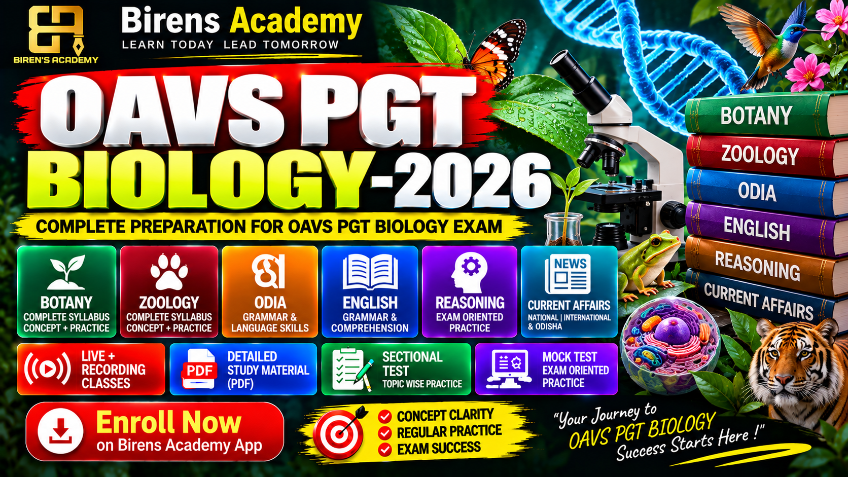 OAVS PGT BIOLOGY