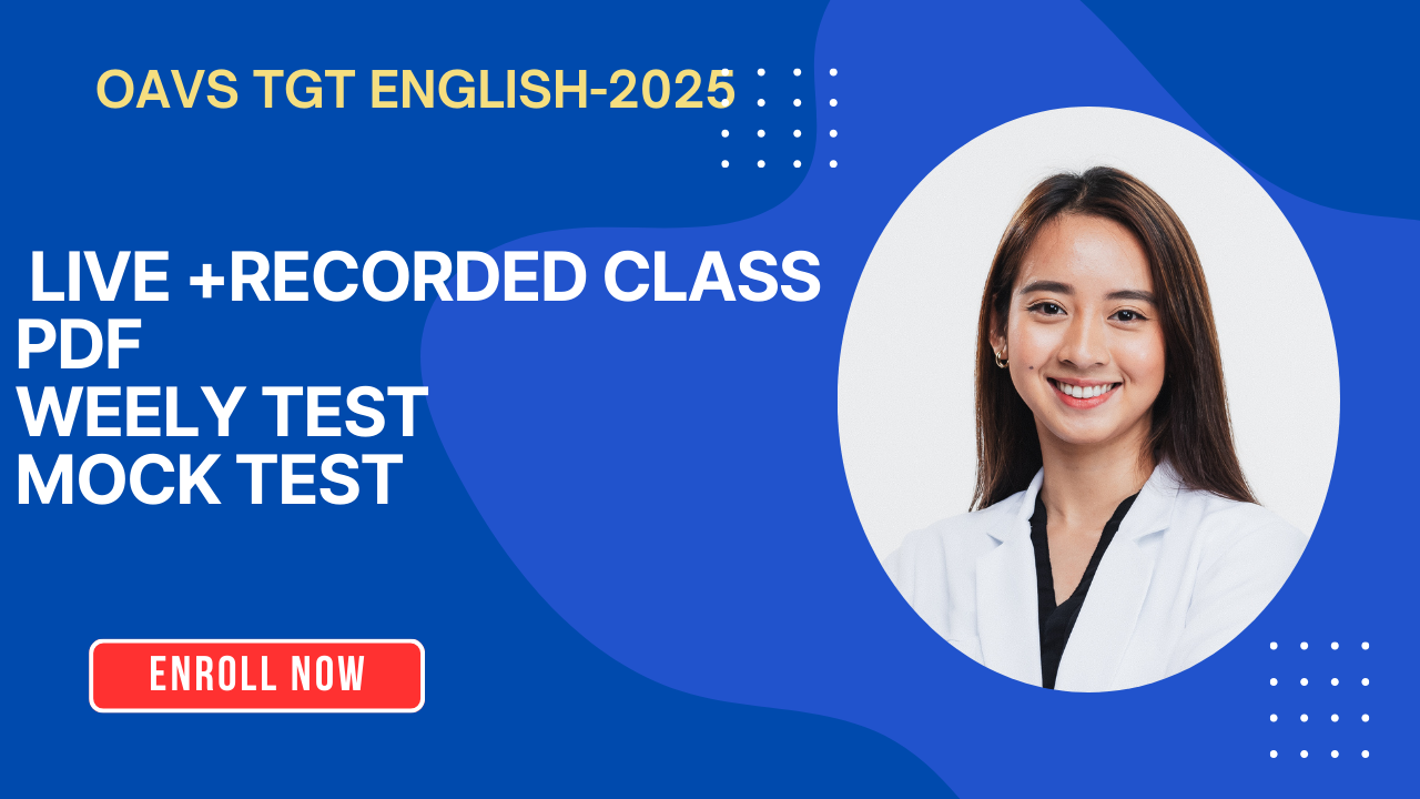 OAVS TGT ENGLISH