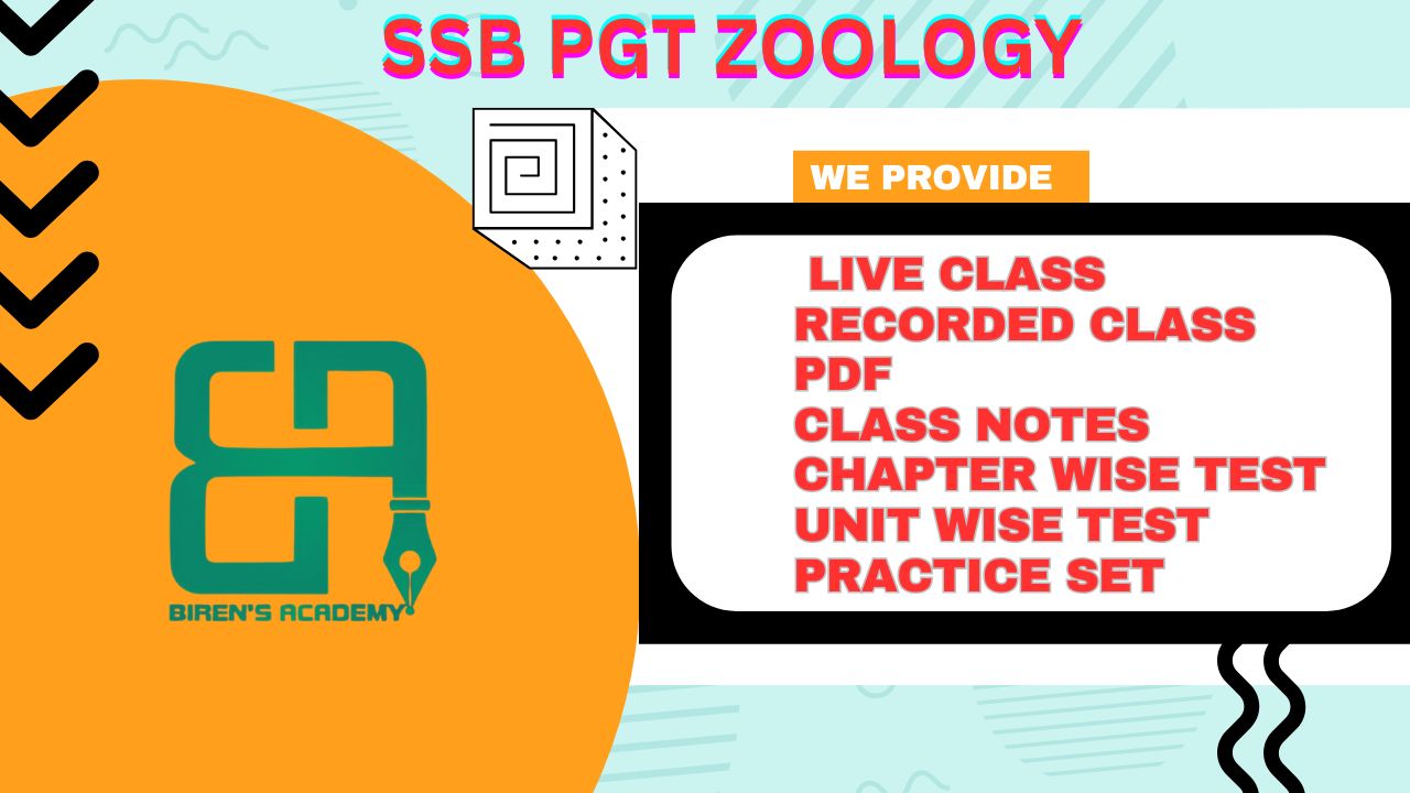  SSB PGT ZOOLOGY