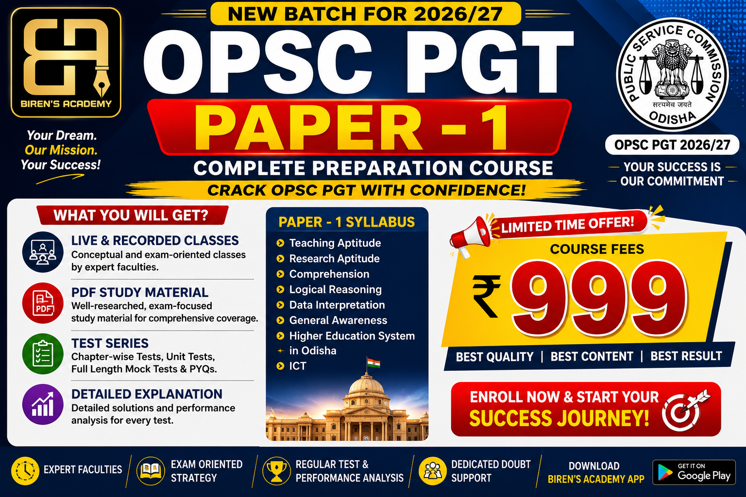 OPSC PGT PAPER 1-NEW
